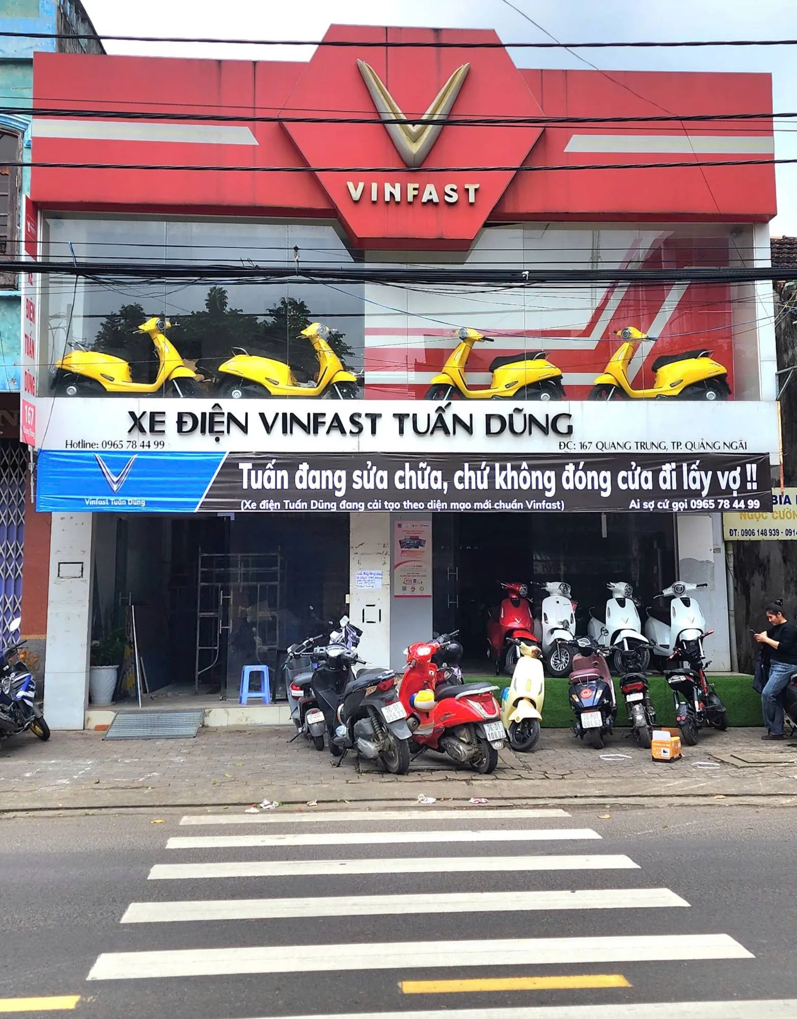 VinFast Tuấn Dũng trong thời gian cải tạo